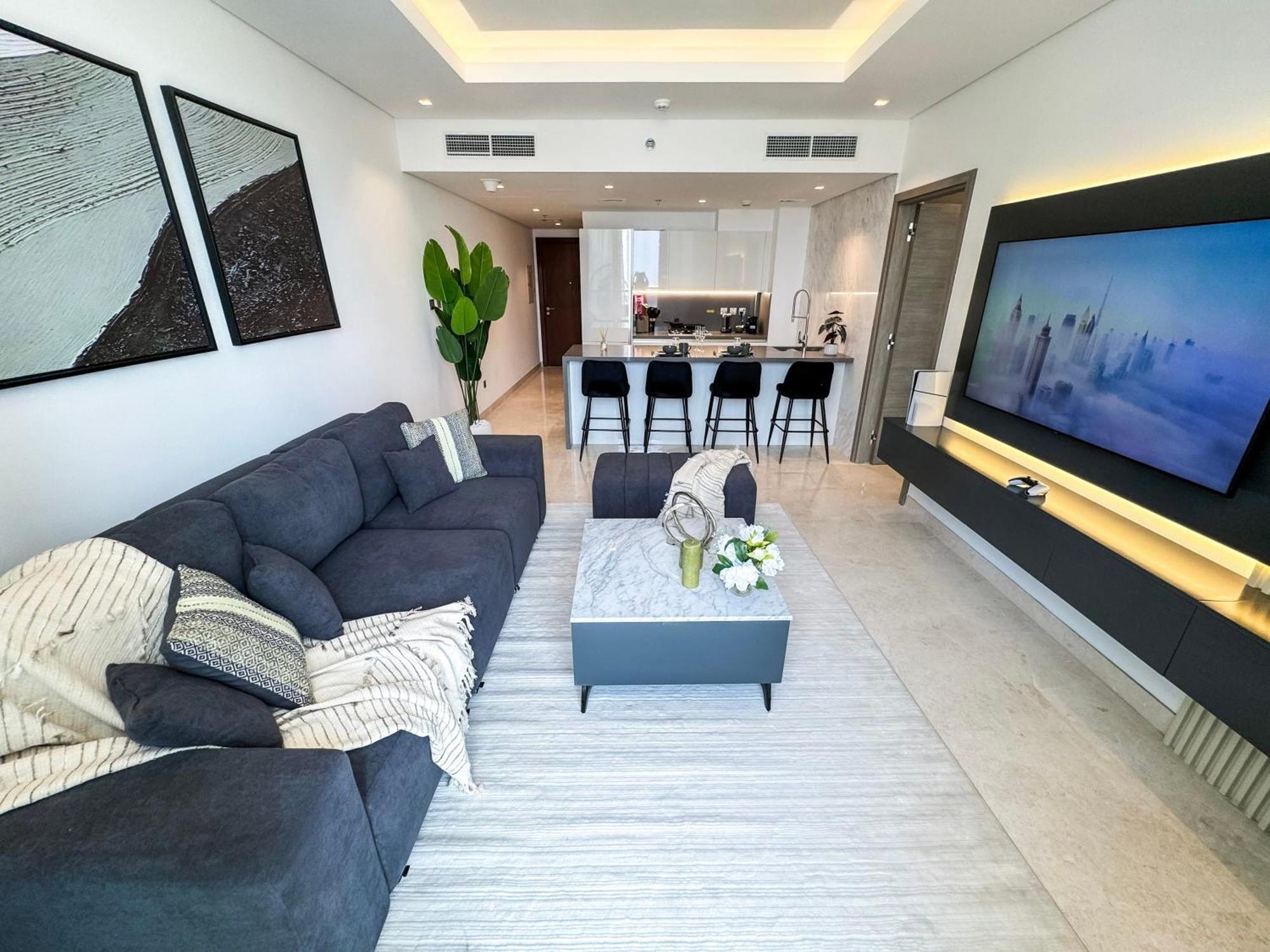 High Floor Burj Khalifa View 1br - Business Bay Apartment Dubai