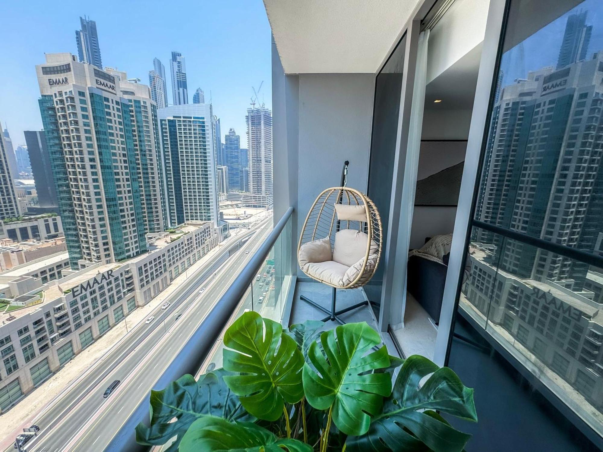 Apartment High Floor Burj Khalifa View 1br - Business Bay Dubai