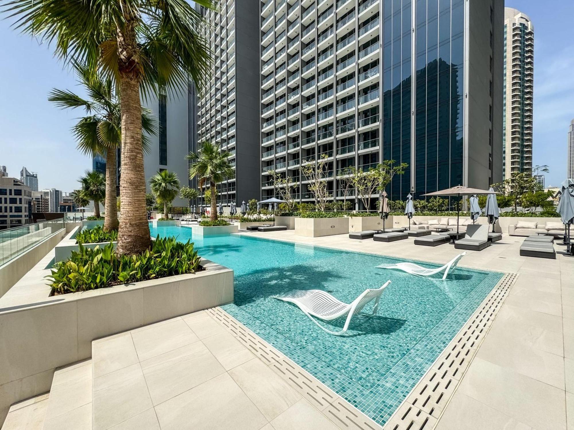 Apartment High Floor Burj Khalifa View 1br - Business Bay
